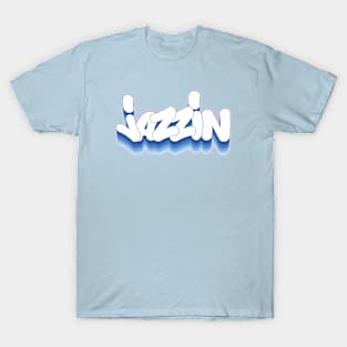 JAZZIN Graffiti lettering T-Shirt